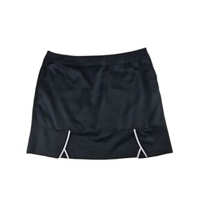 Adidas Tennis Black Skort Skirt with Pockets